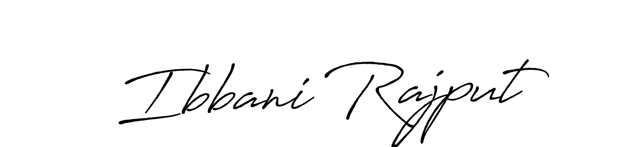 It looks lik you need a new signature style for name Ibbani Rajput. Design unique handwritten (Antro_Vectra_Bolder) signature with our free signature maker in just a few clicks. Ibbani Rajput signature style 7 images and pictures png