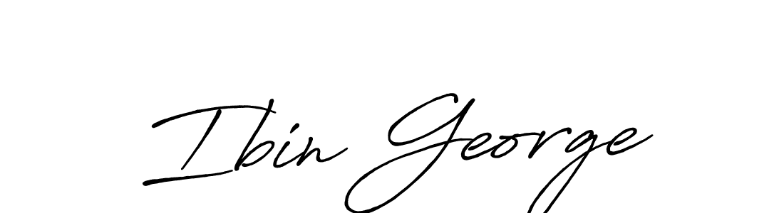 See photos of Ibin George official signature by Spectra . Check more albums & portfolios. Read reviews & check more about Antro_Vectra_Bolder font. Ibin George signature style 7 images and pictures png