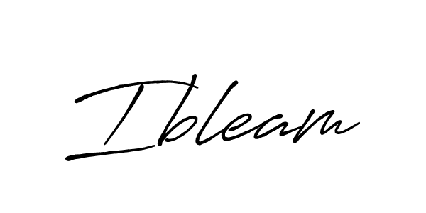 How to Draw Ibleam signature style? Antro_Vectra_Bolder is a latest design signature styles for name Ibleam. Ibleam signature style 7 images and pictures png