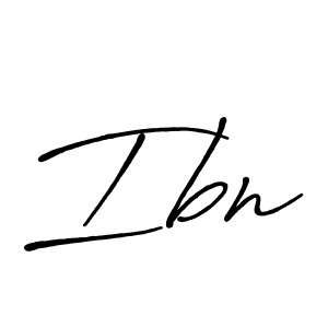 Make a beautiful signature design for name Ibn. With this signature (Antro_Vectra_Bolder) style, you can create a handwritten signature for free. Ibn signature style 7 images and pictures png