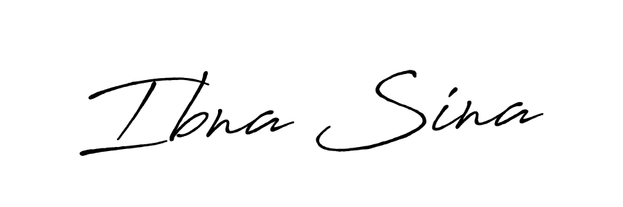 Make a beautiful signature design for name Ibna Sina. With this signature (Antro_Vectra_Bolder) style, you can create a handwritten signature for free. Ibna Sina signature style 7 images and pictures png