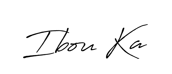 Make a beautiful signature design for name Ibou Ka. Use this online signature maker to create a handwritten signature for free. Ibou Ka signature style 7 images and pictures png