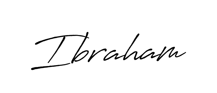 Also we have Ibraham name is the best signature style. Create professional handwritten signature collection using Antro_Vectra_Bolder autograph style. Ibraham signature style 7 images and pictures png