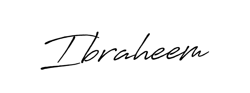 Ibraheem stylish signature style. Best Handwritten Sign (Antro_Vectra_Bolder) for my name. Handwritten Signature Collection Ideas for my name Ibraheem. Ibraheem signature style 7 images and pictures png