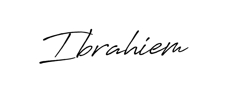 Use a signature maker to create a handwritten signature online. With this signature software, you can design (Antro_Vectra_Bolder) your own signature for name Ibrahiem. Ibrahiem signature style 7 images and pictures png