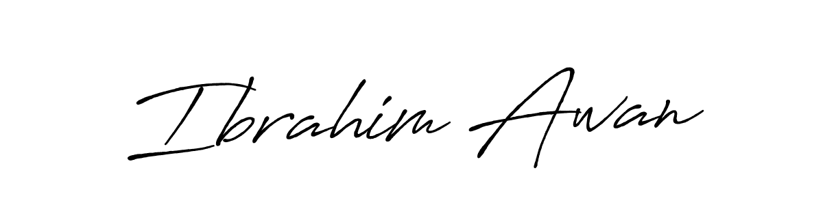 Here are the top 10 professional signature styles for the name Ibrahim Awan. These are the best autograph styles you can use for your name. Ibrahim Awan signature style 7 images and pictures png