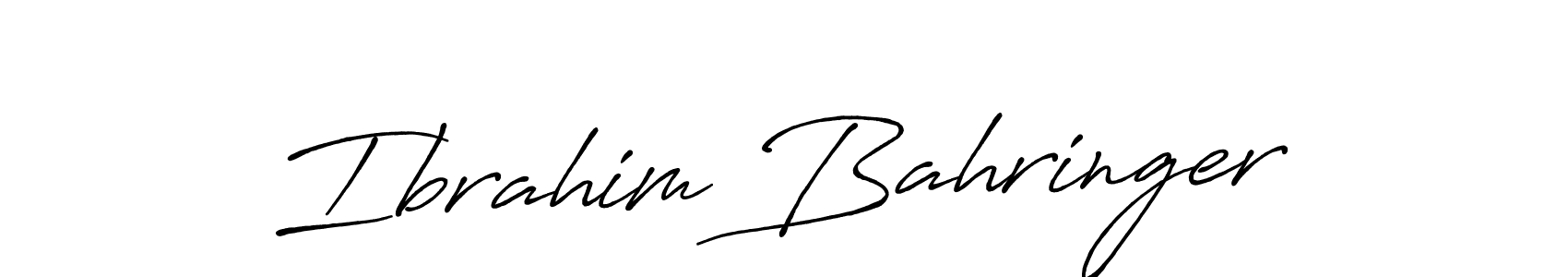 Also You can easily find your signature by using the search form. We will create Ibrahim Bahringer name handwritten signature images for you free of cost using Antro_Vectra_Bolder sign style. Ibrahim Bahringer signature style 7 images and pictures png