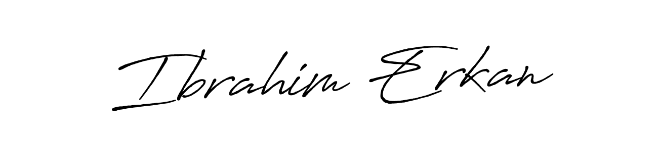 You should practise on your own different ways (Antro_Vectra_Bolder) to write your name (Ibrahim Erkan) in signature. don't let someone else do it for you. Ibrahim Erkan signature style 7 images and pictures png