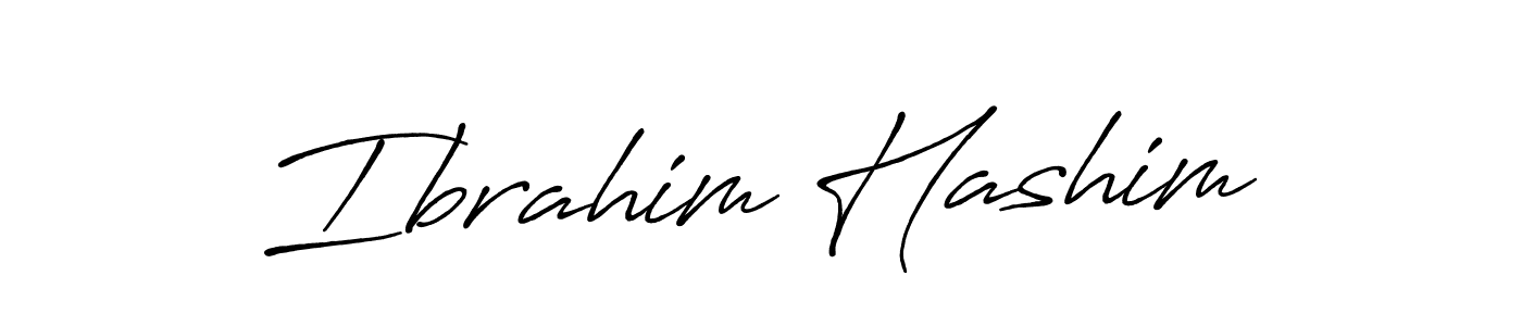 Ibrahim Hashim stylish signature style. Best Handwritten Sign (Antro_Vectra_Bolder) for my name. Handwritten Signature Collection Ideas for my name Ibrahim Hashim. Ibrahim Hashim signature style 7 images and pictures png