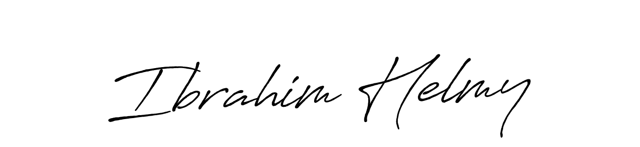 Antro_Vectra_Bolder is a professional signature style that is perfect for those who want to add a touch of class to their signature. It is also a great choice for those who want to make their signature more unique. Get Ibrahim Helmy name to fancy signature for free. Ibrahim Helmy signature style 7 images and pictures png