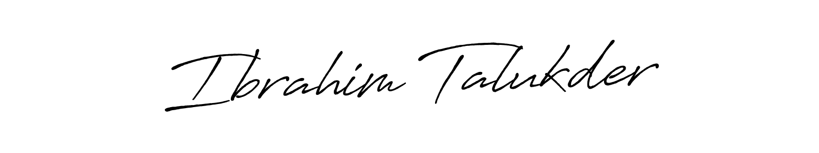 Also You can easily find your signature by using the search form. We will create Ibrahim Talukder name handwritten signature images for you free of cost using Antro_Vectra_Bolder sign style. Ibrahim Talukder signature style 7 images and pictures png