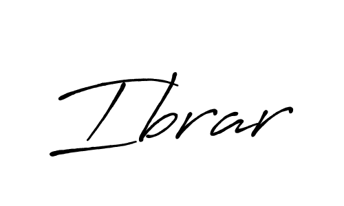 Antro_Vectra_Bolder is a professional signature style that is perfect for those who want to add a touch of class to their signature. It is also a great choice for those who want to make their signature more unique. Get Ibrar name to fancy signature for free. Ibrar signature style 7 images and pictures png
