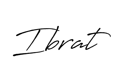 Create a beautiful signature design for name Ibrat. With this signature (Antro_Vectra_Bolder) fonts, you can make a handwritten signature for free. Ibrat signature style 7 images and pictures png
