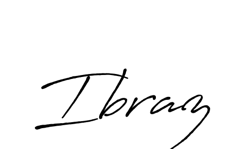 How to make Ibraz signature? Antro_Vectra_Bolder is a professional autograph style. Create handwritten signature for Ibraz name. Ibraz signature style 7 images and pictures png