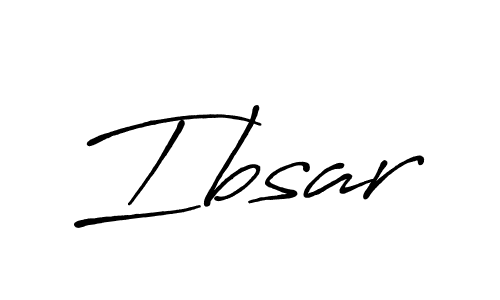 Also we have Ibsar name is the best signature style. Create professional handwritten signature collection using Antro_Vectra_Bolder autograph style. Ibsar signature style 7 images and pictures png