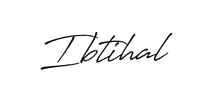 Use a signature maker to create a handwritten signature online. With this signature software, you can design (Antro_Vectra_Bolder) your own signature for name Ibtihal. Ibtihal signature style 7 images and pictures png