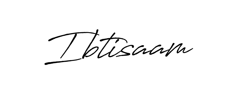 How to make Ibtisaam signature? Antro_Vectra_Bolder is a professional autograph style. Create handwritten signature for Ibtisaam name. Ibtisaam signature style 7 images and pictures png