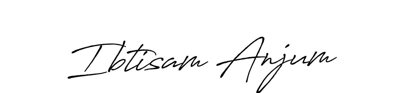 Also You can easily find your signature by using the search form. We will create Ibtisam Anjum name handwritten signature images for you free of cost using Antro_Vectra_Bolder sign style. Ibtisam Anjum signature style 7 images and pictures png