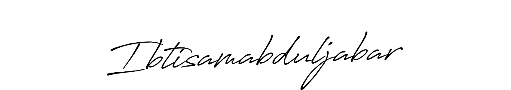 Also You can easily find your signature by using the search form. We will create Ibtisamabduljabar name handwritten signature images for you free of cost using Antro_Vectra_Bolder sign style. Ibtisamabduljabar signature style 7 images and pictures png