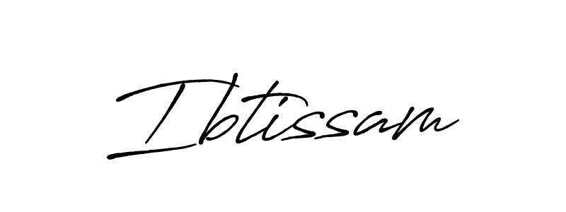 Make a beautiful signature design for name Ibtissam. Use this online signature maker to create a handwritten signature for free. Ibtissam signature style 7 images and pictures png