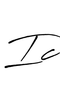 Make a beautiful signature design for name Ic. With this signature (Antro_Vectra_Bolder) style, you can create a handwritten signature for free. Ic signature style 7 images and pictures png