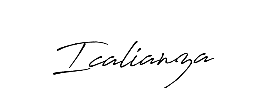 You can use this online signature creator to create a handwritten signature for the name Icalianza. This is the best online autograph maker. Icalianza signature style 7 images and pictures png