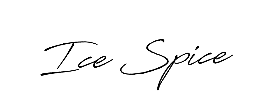 Similarly Antro_Vectra_Bolder is the best handwritten signature design. Signature creator online .You can use it as an online autograph creator for name Ice Spice. Ice Spice signature style 7 images and pictures png