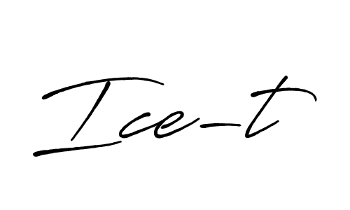 How to make Ice-t name signature. Use Antro_Vectra_Bolder style for creating short signs online. This is the latest handwritten sign. Ice-t signature style 7 images and pictures png