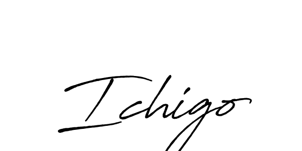 It looks lik you need a new signature style for name Ichigo. Design unique handwritten (Antro_Vectra_Bolder) signature with our free signature maker in just a few clicks. Ichigo signature style 7 images and pictures png