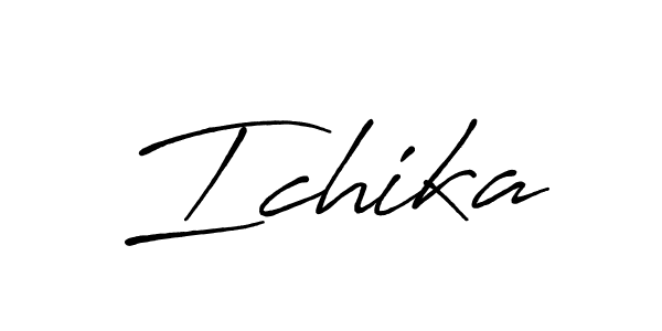 Once you've used our free online signature maker to create your best signature Antro_Vectra_Bolder style, it's time to enjoy all of the benefits that Ichika name signing documents. Ichika signature style 7 images and pictures png