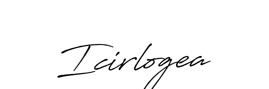 The best way (Antro_Vectra_Bolder) to make a short signature is to pick only two or three words in your name. The name Icirlogea include a total of six letters. For converting this name. Icirlogea signature style 7 images and pictures png