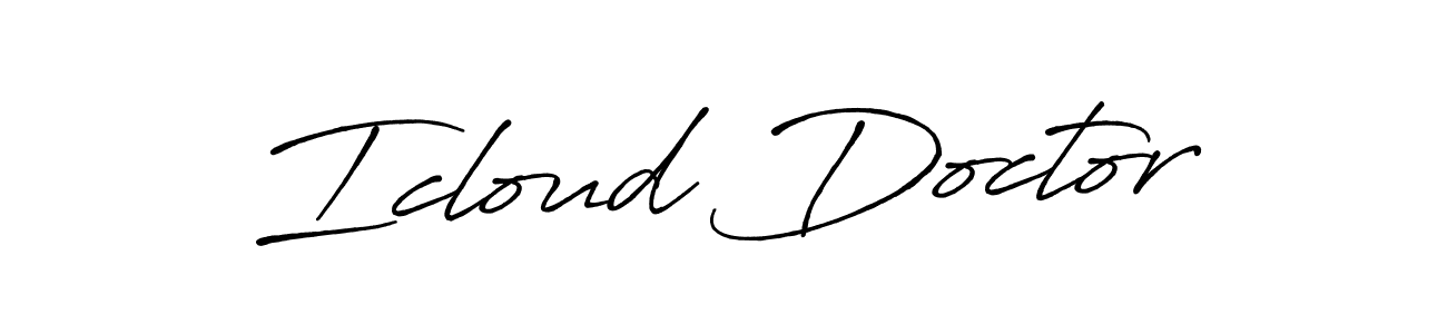 Here are the top 10 professional signature styles for the name Icloud Doctor. These are the best autograph styles you can use for your name. Icloud Doctor signature style 7 images and pictures png