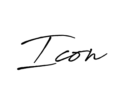 Here are the top 10 professional signature styles for the name Icon. These are the best autograph styles you can use for your name. Icon signature style 7 images and pictures png