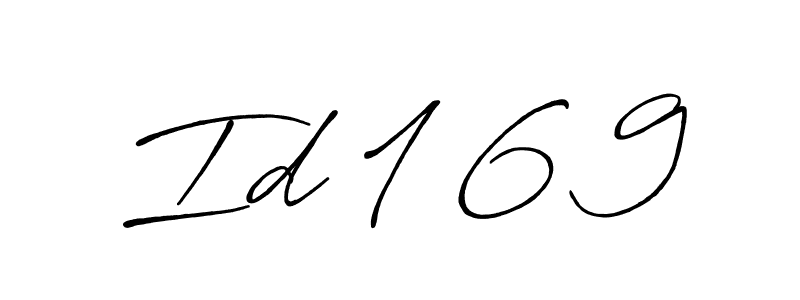 Make a beautiful signature design for name Id 1 6 9. With this signature (Antro_Vectra_Bolder) style, you can create a handwritten signature for free. Id 1 6 9 signature style 7 images and pictures png