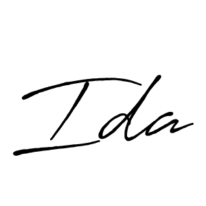 It looks lik you need a new signature style for name Ida. Design unique handwritten (Antro_Vectra_Bolder) signature with our free signature maker in just a few clicks. Ida signature style 7 images and pictures png