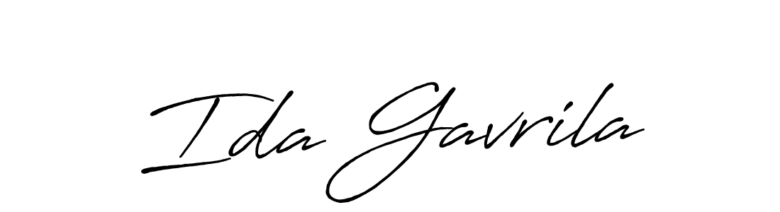 Once you've used our free online signature maker to create your best signature Antro_Vectra_Bolder style, it's time to enjoy all of the benefits that Ida Gavrila name signing documents. Ida Gavrila signature style 7 images and pictures png