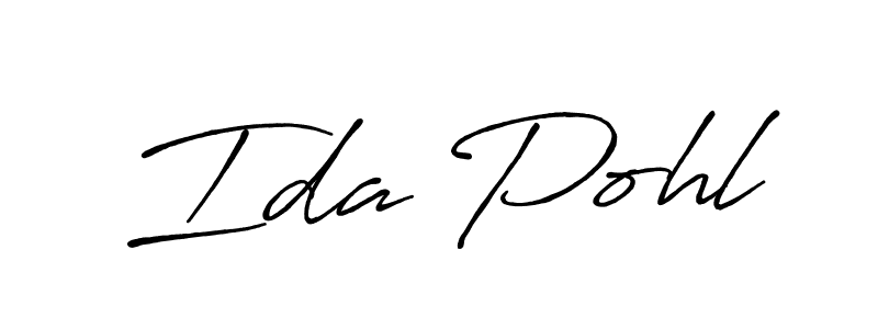 You can use this online signature creator to create a handwritten signature for the name Ida Pohl. This is the best online autograph maker. Ida Pohl signature style 7 images and pictures png