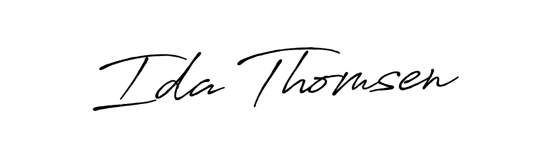 Once you've used our free online signature maker to create your best signature Antro_Vectra_Bolder style, it's time to enjoy all of the benefits that Ida Thomsen name signing documents. Ida Thomsen signature style 7 images and pictures png