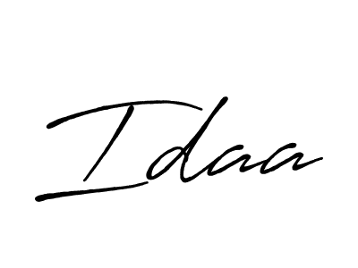 Once you've used our free online signature maker to create your best signature Antro_Vectra_Bolder style, it's time to enjoy all of the benefits that Idaa name signing documents. Idaa signature style 7 images and pictures png