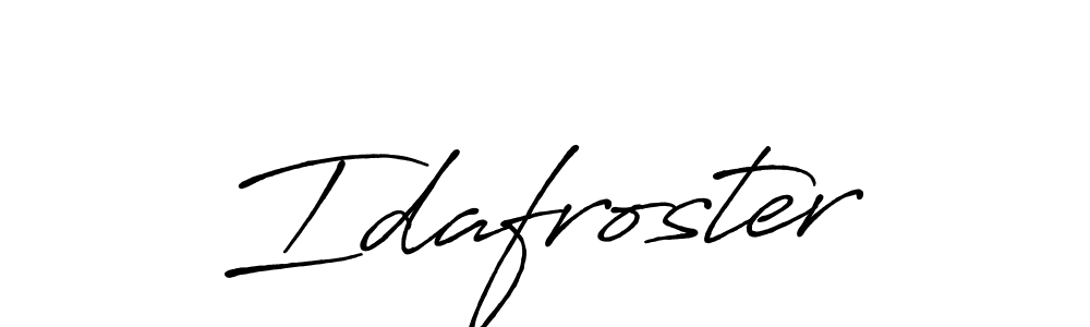 Best and Professional Signature Style for Idafroster. Antro_Vectra_Bolder Best Signature Style Collection. Idafroster signature style 7 images and pictures png