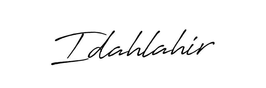 Antro_Vectra_Bolder is a professional signature style that is perfect for those who want to add a touch of class to their signature. It is also a great choice for those who want to make their signature more unique. Get Idahlahir name to fancy signature for free. Idahlahir signature style 7 images and pictures png