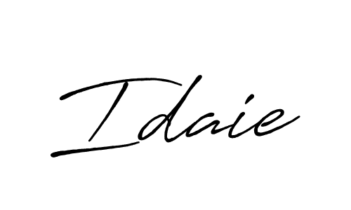 Make a beautiful signature design for name Idaie. Use this online signature maker to create a handwritten signature for free. Idaie signature style 7 images and pictures png