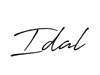 Once you've used our free online signature maker to create your best signature Antro_Vectra_Bolder style, it's time to enjoy all of the benefits that Idal name signing documents. Idal signature style 7 images and pictures png