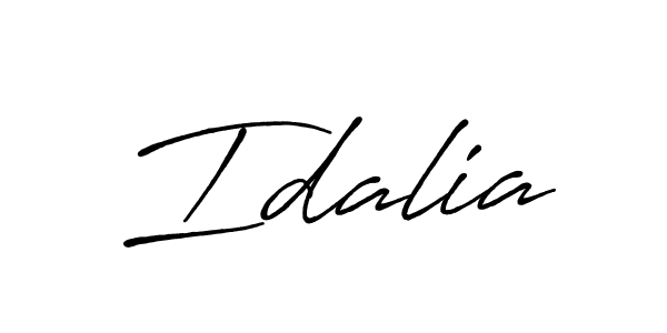 You should practise on your own different ways (Antro_Vectra_Bolder) to write your name (Idalia) in signature. don't let someone else do it for you. Idalia signature style 7 images and pictures png