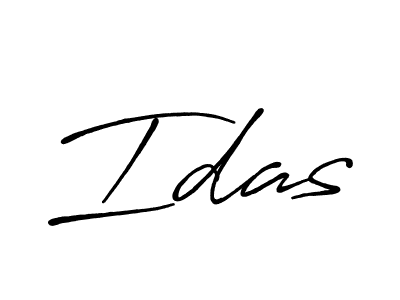 It looks lik you need a new signature style for name Idas. Design unique handwritten (Antro_Vectra_Bolder) signature with our free signature maker in just a few clicks. Idas signature style 7 images and pictures png