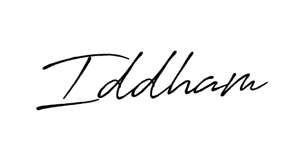 Make a beautiful signature design for name Iddham. Use this online signature maker to create a handwritten signature for free. Iddham signature style 7 images and pictures png