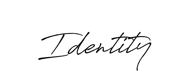 Once you've used our free online signature maker to create your best signature Antro_Vectra_Bolder style, it's time to enjoy all of the benefits that Identity name signing documents. Identity signature style 7 images and pictures png