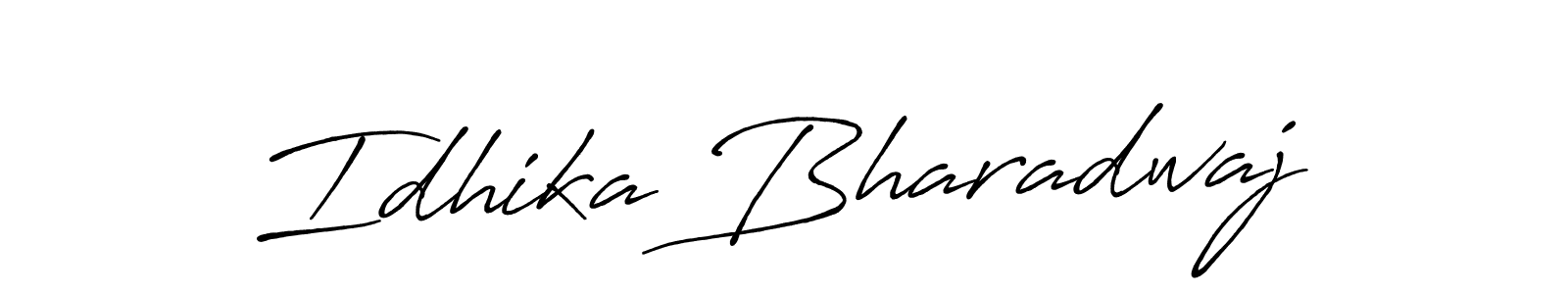 You can use this online signature creator to create a handwritten signature for the name Idhika Bharadwaj. This is the best online autograph maker. Idhika Bharadwaj signature style 7 images and pictures png