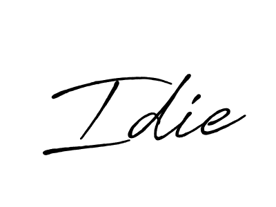You can use this online signature creator to create a handwritten signature for the name Idie. This is the best online autograph maker. Idie signature style 7 images and pictures png