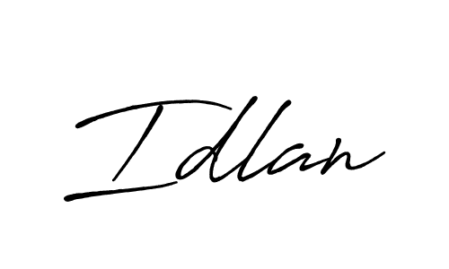 How to Draw Idlan signature style? Antro_Vectra_Bolder is a latest design signature styles for name Idlan. Idlan signature style 7 images and pictures png